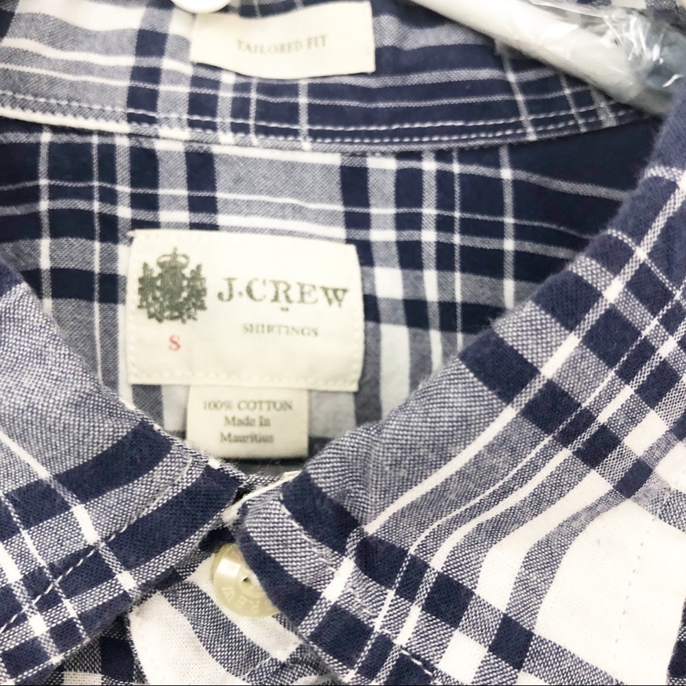 J. Crew Tailored Fit Button Down Shirt Size Small - Picture 3 of 3